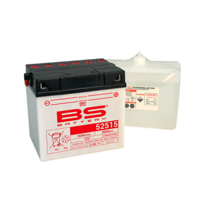 BS Battery BS 52515 Available From Max Motorcycles Your Trusted