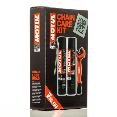 Motul Chain Care Pack Available From Max Motorcycles Your Trusted