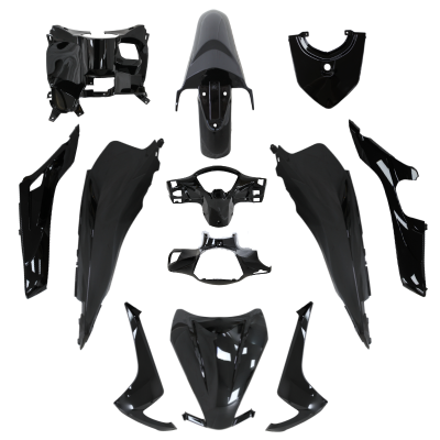 Full Body Panel Set Black Pnl B Available From Max Motorcycles