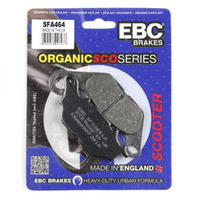 Scooter organic Brake Pad - SFA464 available from Max Motorcycles your ...