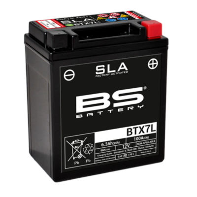 Bs Battery Bs Btx L Sla Available From Max Motorcycles Your Trusted Motorcycle Parts Supplier