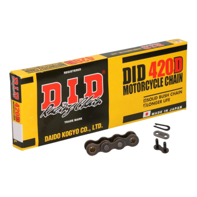 DID 420D X 122L (RJ) available from Max Motorcycles your trusted motorcycle  parts supplier. | Max Motorcycles